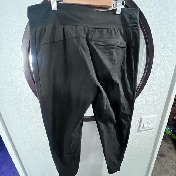 Athleta Joggers with zippers Black Pants - Picture 3 of 3